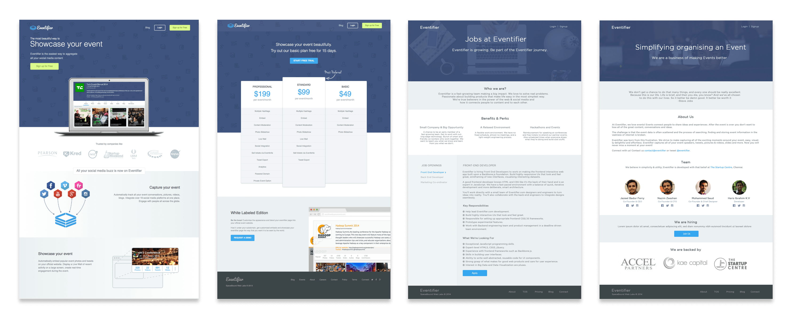 Website Static Pages